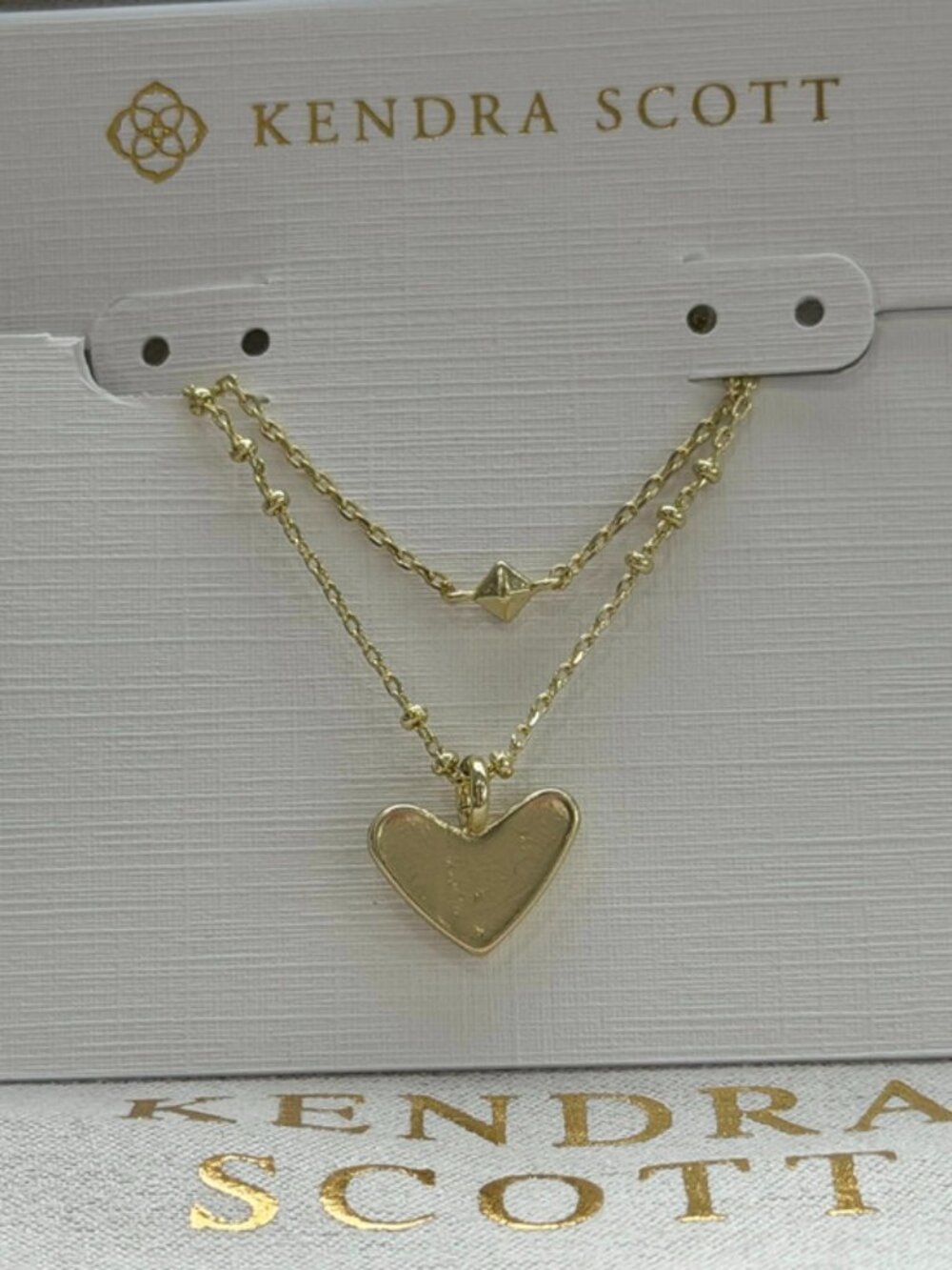 Kendra Scott gold necklace
